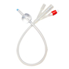 3-Way Medical-Grade Silicone Foley Catheter