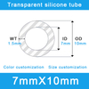 Professional-Grade 7x10mm Silicone Tubing