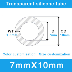 Professional-Grade 7x10mm Silicone Tubing