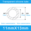 High-Flexibility Silicone Tube 11x13mm