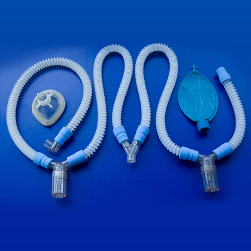 Silicone breathing tube