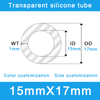Flexible Silicone Tubing 15x17mm