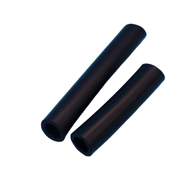 black silicone tubing