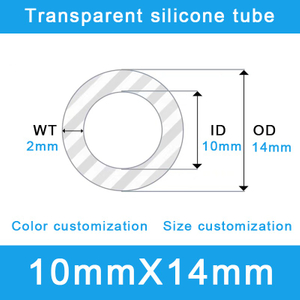 Heavy-Duty Silicone Tubing - 10mm ID x 14mm OD 