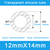 High-Flexibility Silicone Tubing - 12mm ID x 14mm OD