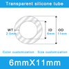Maximum Strength Silicone Tubing - 6mm ID x 11mm OD The Ultimate in Structural Integrity