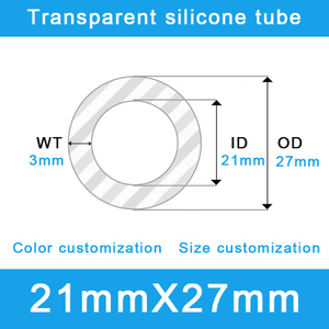 Armored Silicone Tubing 21x27mm 