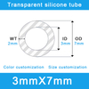 Extreme-Duty Silicone Tubing - 3mm ID x 7mm OD