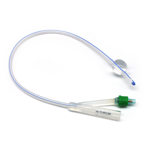 Medical Silicone Two-Way Foley Catheter Soft Balloon Catheter for Adult & Neonate Urinary Drainage
