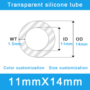 Professional-Grade Silicone Tubing - 11mm ID x 14mm OD