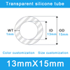 High-Flow, Ultra-Flexible Silicone Tubing - 13mm ID x 15mm OD