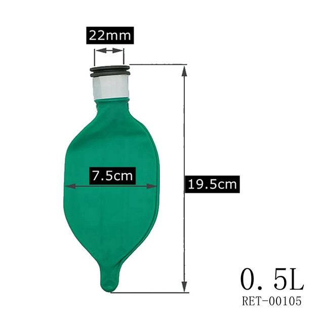 Latex-Free Anesthesia Breathing Bag & Test Lung