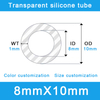 High-Flex 8x10mm Silicone Tubing