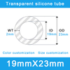 Heavy-Duty High-Flow Silicone Tubing - 19mm ID x 23mm OD