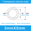 All-Purpose Silicone Tubing - 3mm ID x 5mm OD