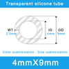 Maximum-Duty Armored Silicone Tube - 4mm ID x 9mm OD