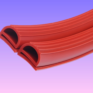 High-Temperature E-Type Silicone Seal Strip (9-Shaped Profile)
