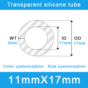Ultra-Duty Structural Silicone Tubing - 11mm ID x 17mm OD