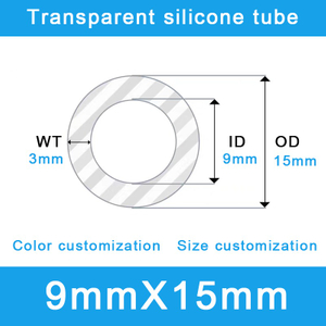 Extreme-Duty Silicone Tubing - 9mm ID x 15mm OD Engineered for Maximum Pressure and Severe Service