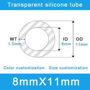 Professional-Grade 8x11mm Silicone Tubing