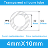 Ultra-Rigid Structural Silicone Rod-Tube - 4mm ID x 10mm OD
