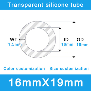 High-Flow Flexible Silicone Tubing 16x19mm