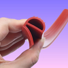 High-Temperature E-Type Silicone Seal Strip (9-Shaped Profile)