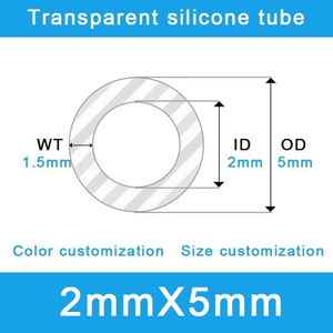 High-Precision Custom Silicone Tubing 