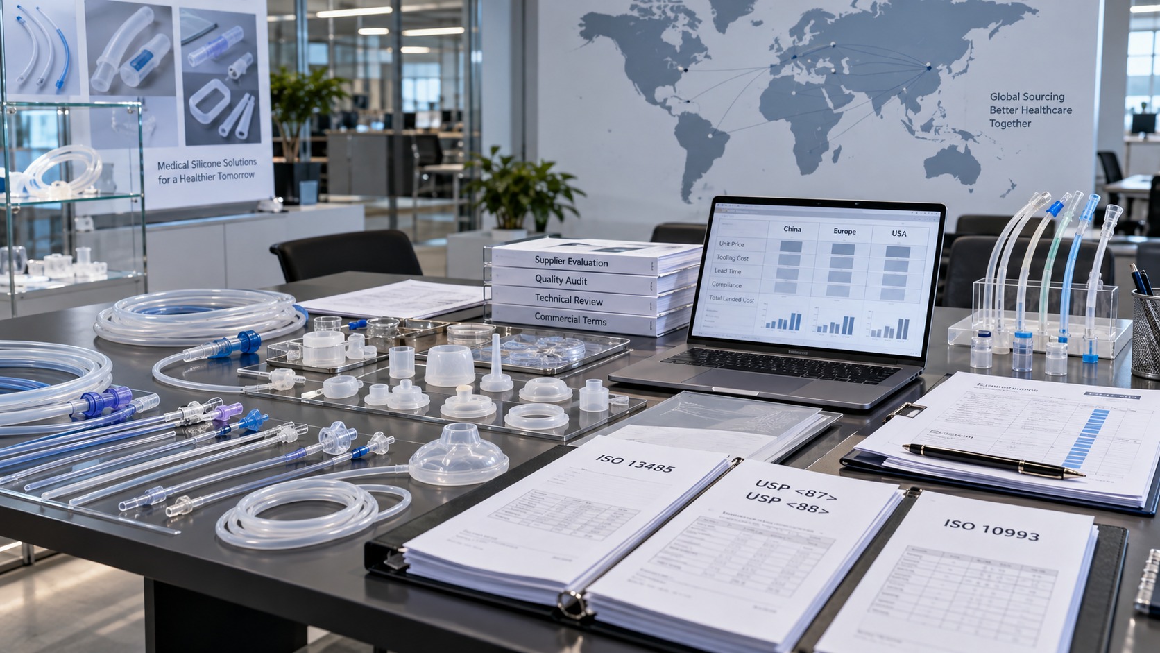 China vs Europe vs U.S. Medical Silicone Manufacturers