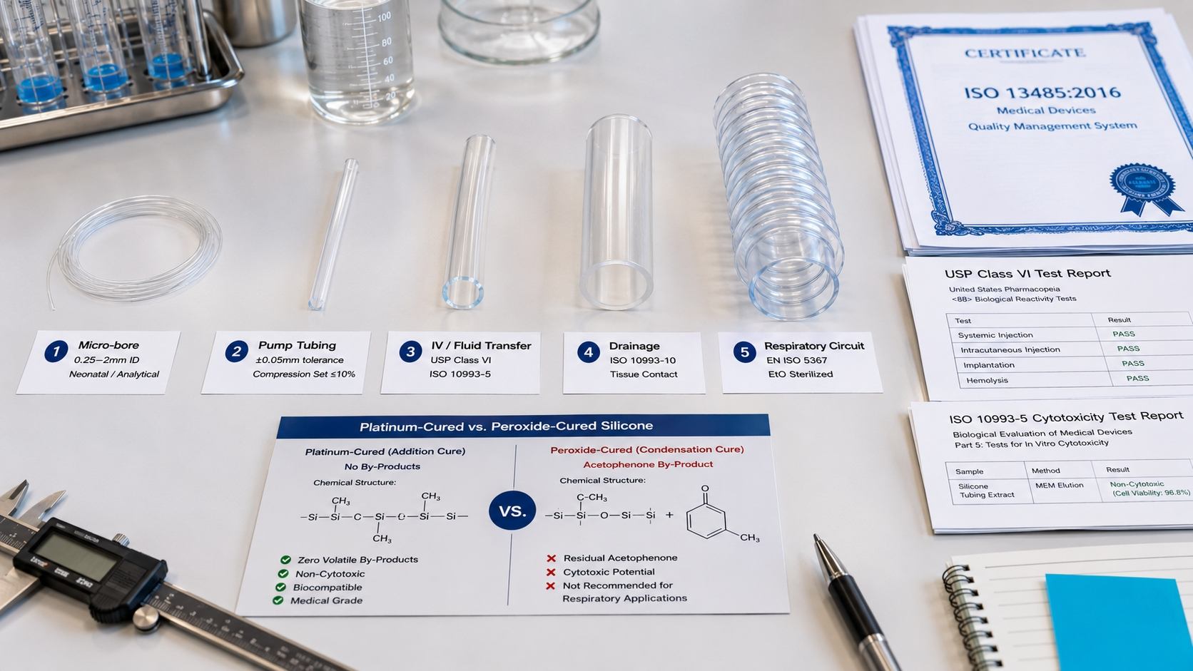 How to Choose Medical Grade Silicone Tubing: A Complete Specification and Sourcing Guide for Healthcare Buyers
