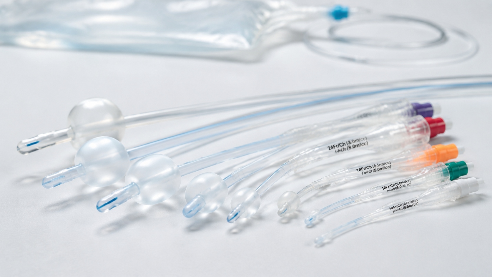 silicone Foley catheters