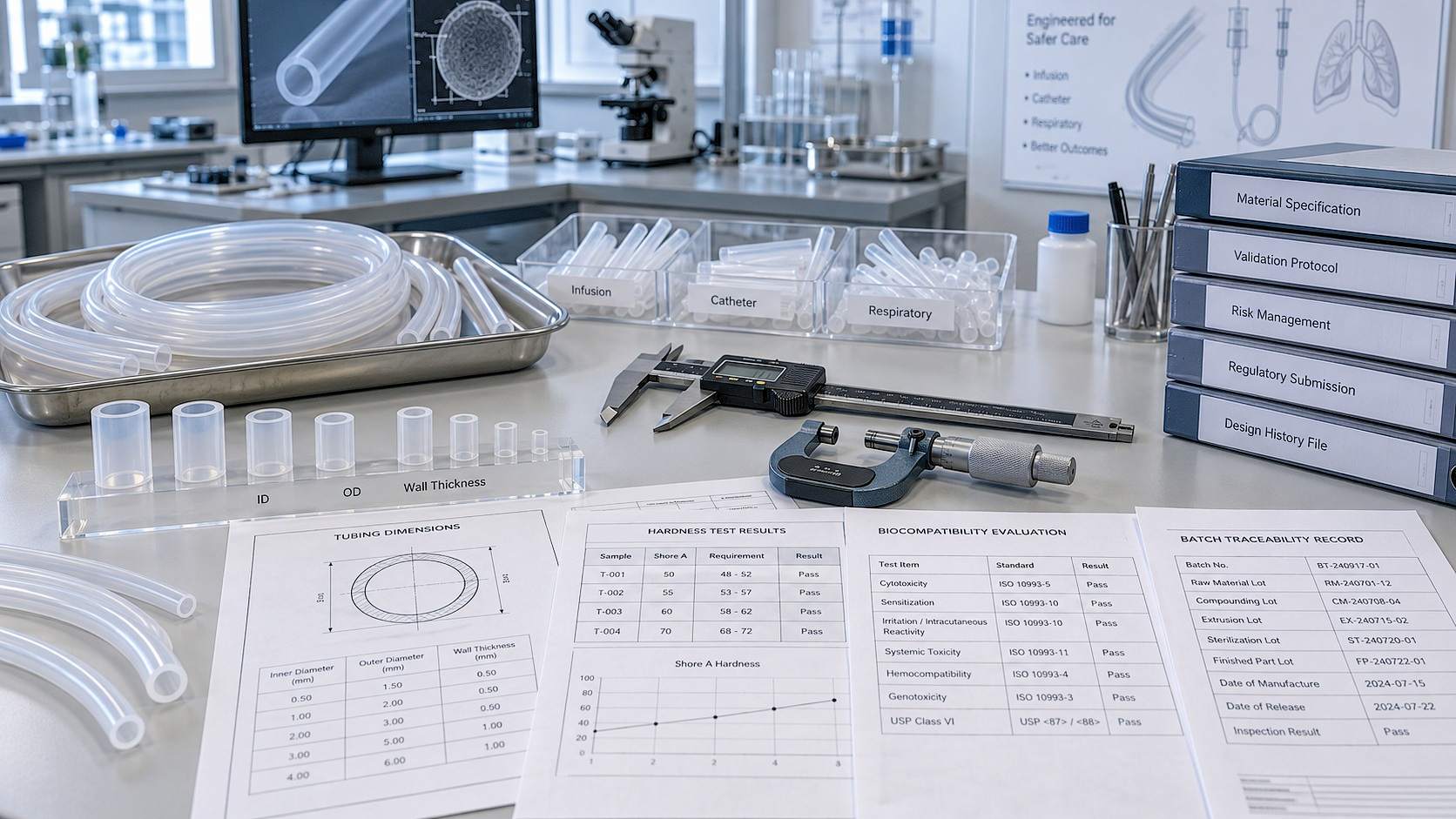 USP Class VI vs ISO 10993 for Medical Silicone Tubing