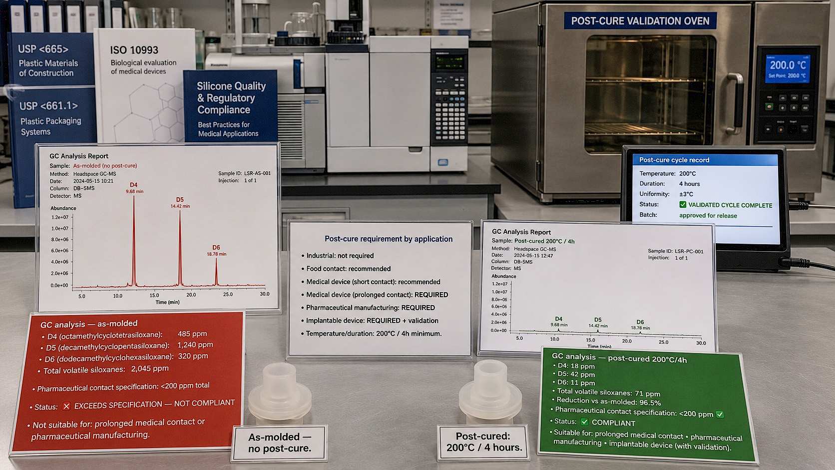 Medical Silicone: Extrusion vs. Injection Molding vs. Compression Molding