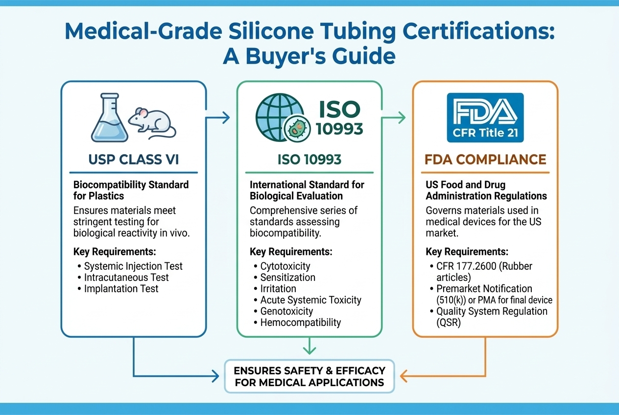 How to Choose Medical Grade Silicone Tubing